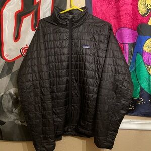 Patagonia Black Quilted Lightweight Jacket